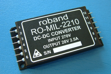 RO-MIL-2210 - COTS DC-DC Converters